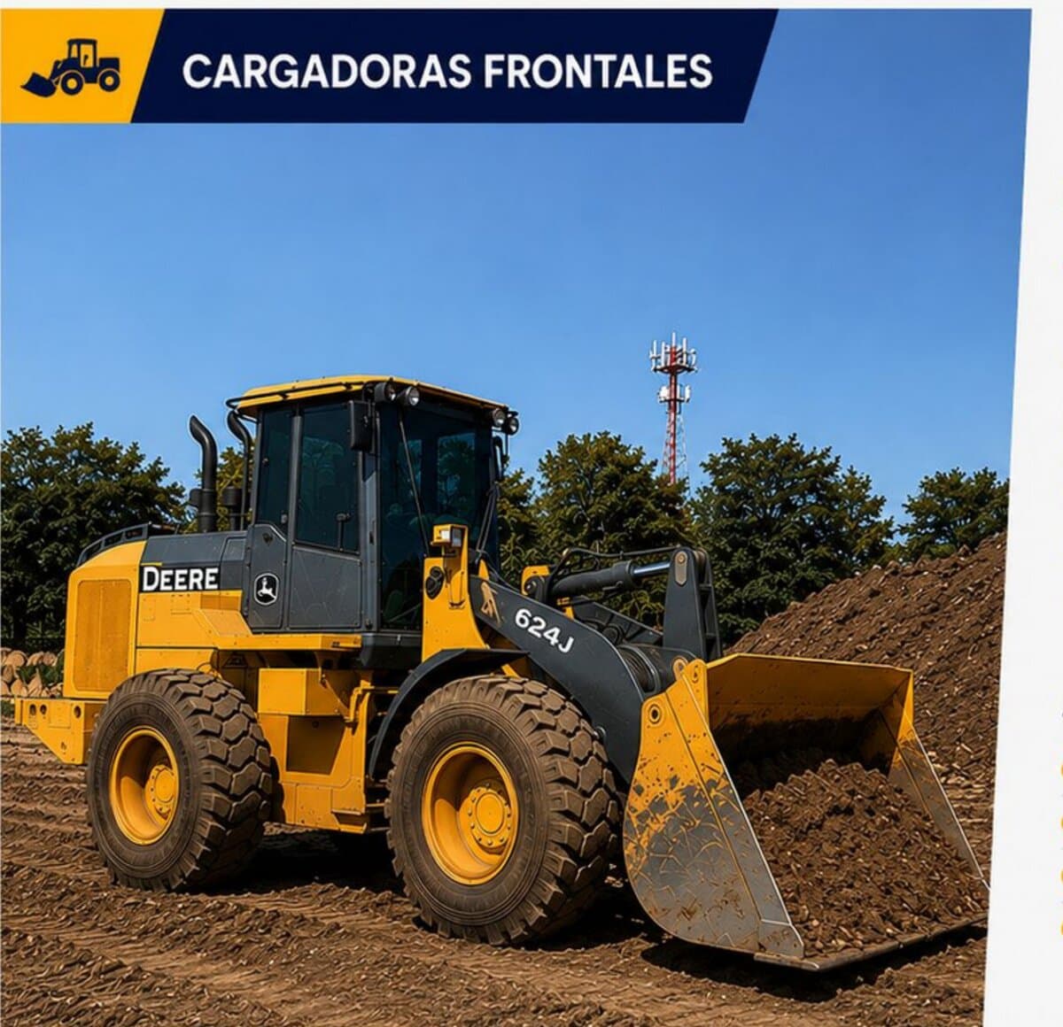 John Deere 624J