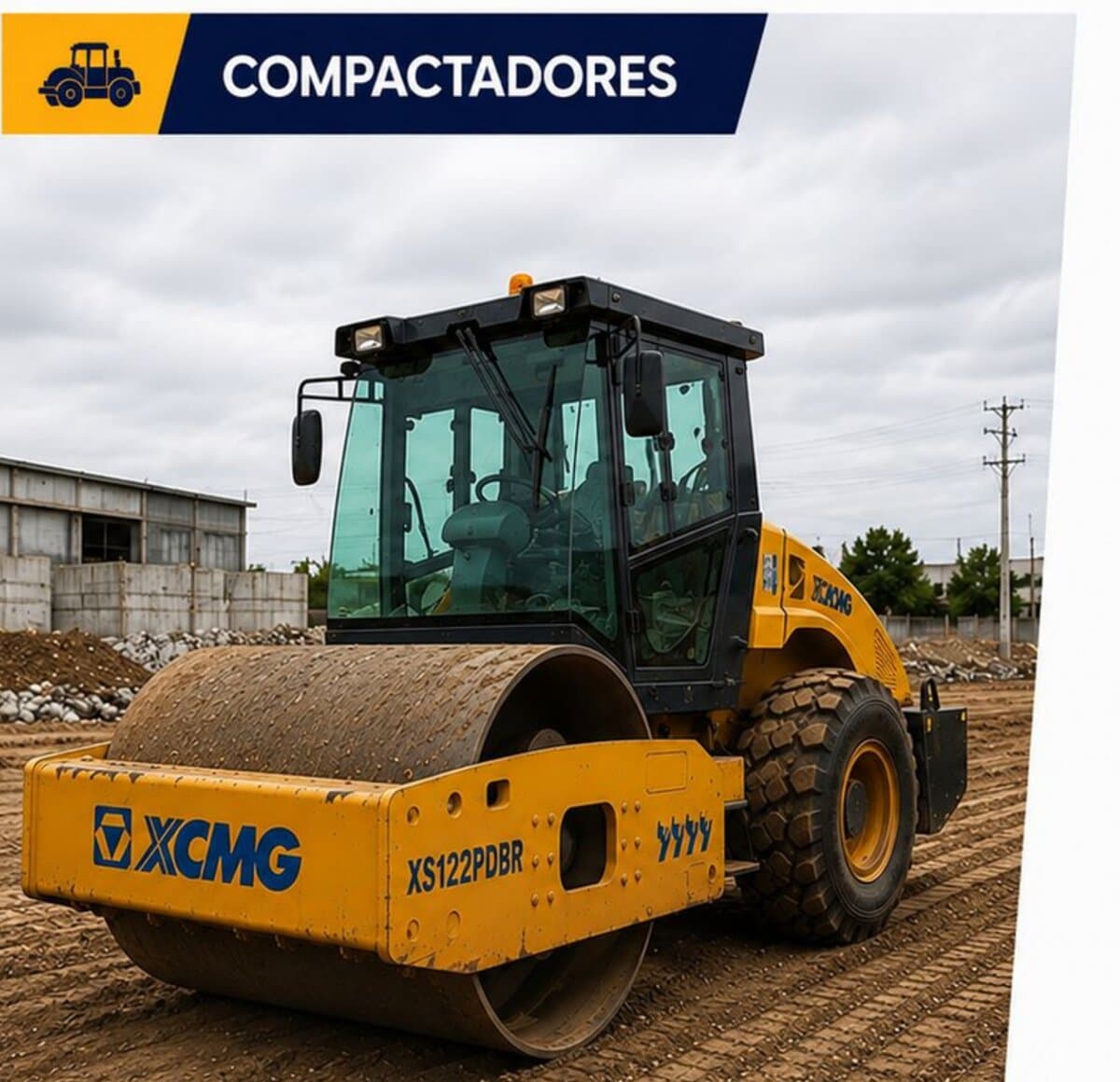 XCMG XS122PDBR Rodillo Liso