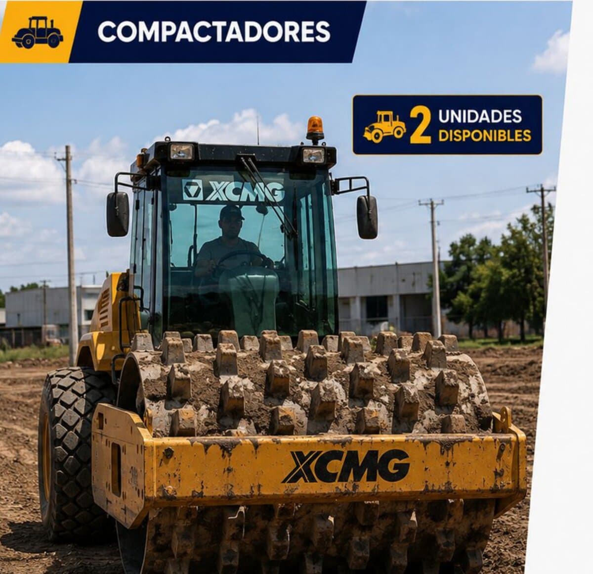 XCMG XS122PDBR Pata de Cabra