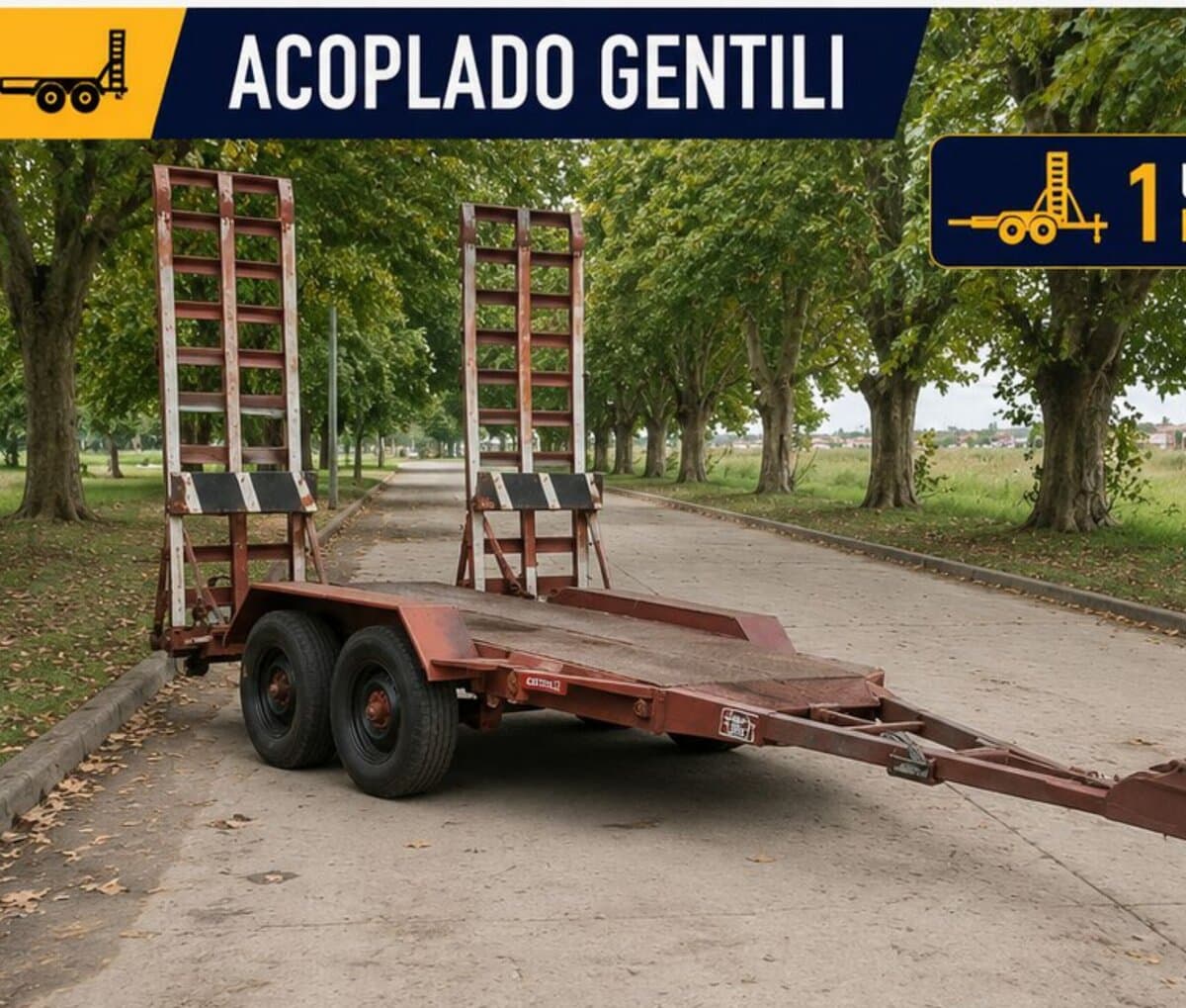 Gentili 4TT con rampa